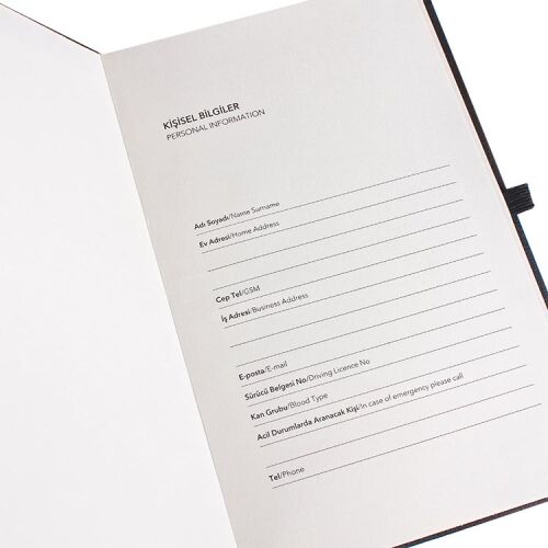 Süblimasyon Günlük Not Defteri - 3