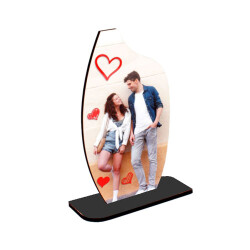 Sublimasyon HDF Ahşap Ödül Plaketi 10 x 18 Cm - 1