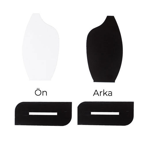 Sublimasyon HDF Ahşap Ödül Plaketi 10 x 18 Cm - OFİSOMİ-S (1)