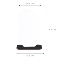 Sublimasyon HDF Ahşap Ödül Plaketi 10x18 cm - 4