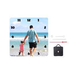 Sublimasyon HDF Kare Saat 28x28 cm - 2