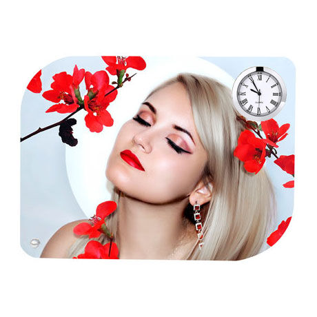 Sublimasyon HDF Saat 19X14 cm - OFİSOMİ-S (1)