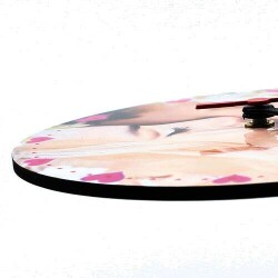 Sublimasyon HDF Yuvarlak Saat 19 cm - 2