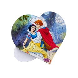 5'li Paket Süblimasyon Kalp Puzzle A4 - 80 Parça - 2