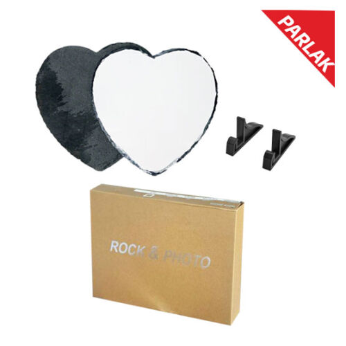 Sublimasyon Kalp Taş 20x20 cm - OFİSOMİ-S (1)