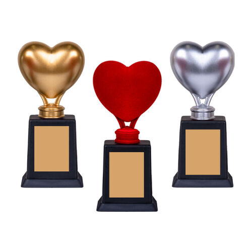 Süblimasyon Kalpli Ödül Kupası - OFİSOMİ-T