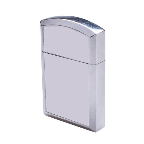 Sublimasyon Gümüş Kapaklı Metal Çakmak - Tek Taraflı - 5