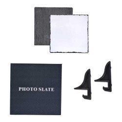 Süblimasyon Kare Doğal Taş Fotoğraf Çerçevesi - 4