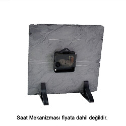 Süblimasyon Kare Doğal Saat Taşı - 3