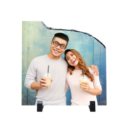 Süblimasyon Kare Parlak Doğal Taş - 2