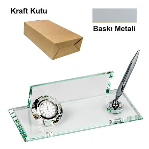 Sublimasyon Kristal Masa İsimliği - OFİSOMİ-S (1)