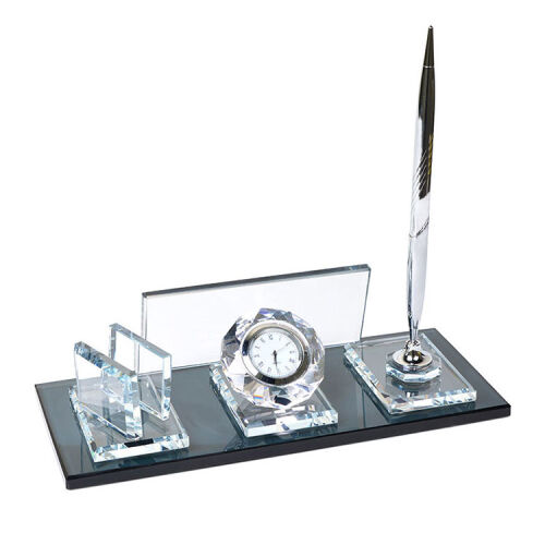 Süblimasyon Kristal Silver Masa İsimliği - OFİSOMİ-T