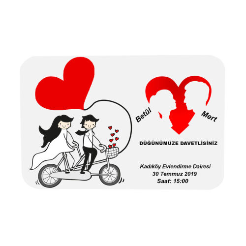 Sublimasyon Magnet 14,4x19,3 cm - OFİSOMİ-S