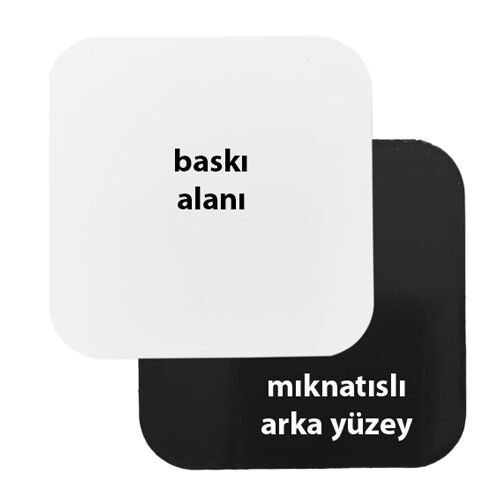 Sublimasyon Magnet 6x6 cm - OFİSOMİ-S (1)
