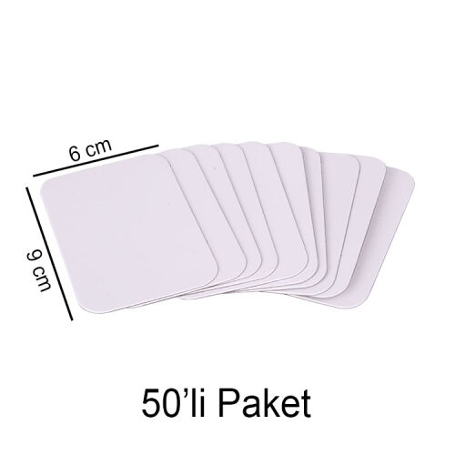 Süblimasyon Magnet 6x9cm - 50'li Paket - OFİSOMİ-T