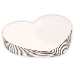 Sublimasyon Magnet Küçük Kalp 8cm x 7cm - 2