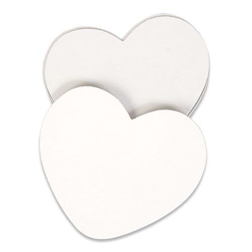 Sublimasyon Magnet Küçük Kalp 8cm x 7cm - 3