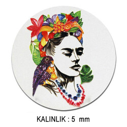 Sublimasyon Eko. MDF Bardak Altlığı 5 mm - Yuvarlak - 3