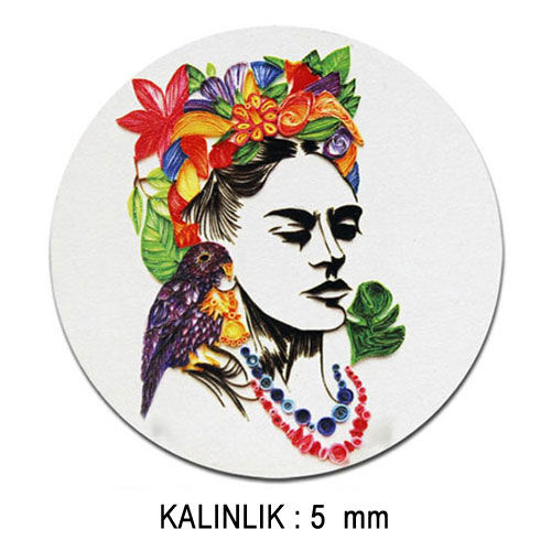 Sublimasyon Eko. MDF Bardak Altlığı 5 mm - Yuvarlak - 3