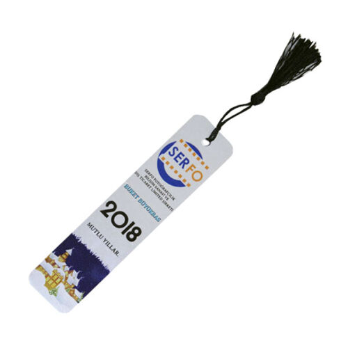 Sublimasyon Metal Kitap Ayracı - Gümüş - OFİSOMİ-S