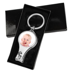 Sublimasyon Metal Tırnak Makası Anahtarlık - 4