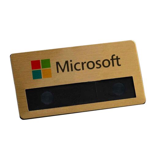 Süblimasyon Metal Yaka Kartı İsimliği - 10'lu Paket - 11