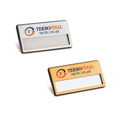 Süblimasyon Metal Yaka Kartı İsimliği - OFİSOMİ-T