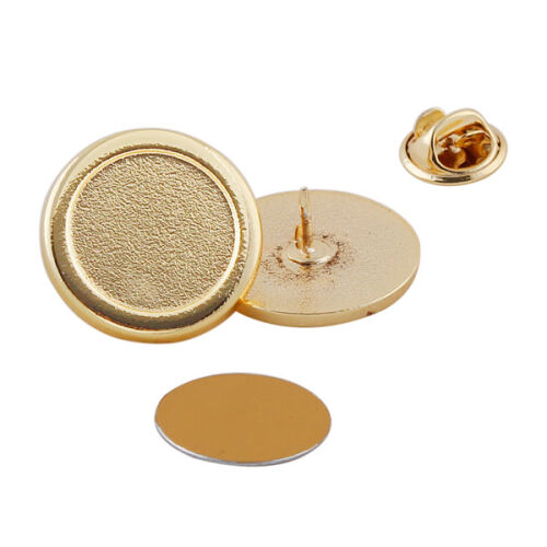 Sublimasyon Metal Yaka Rozeti - Altın - OFİSOMİ-S (1)