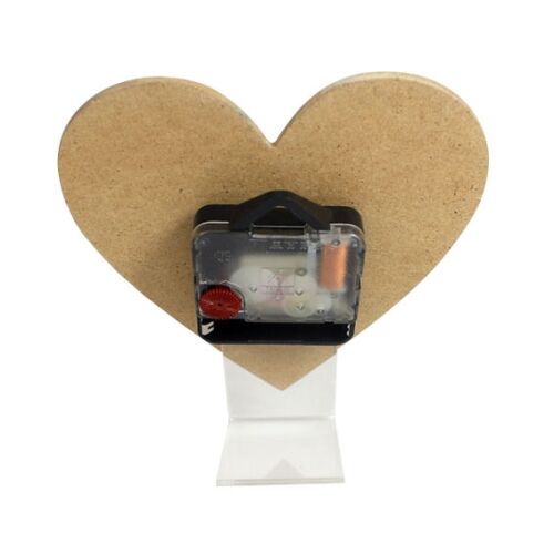 Sublimasyon Metalli Kalp Masa Saati 14 cm - OFİSOMİ-S (1)