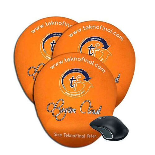 Sublimasyon Oval Bileklikli Mouse Pad - OFİSOMİ-T