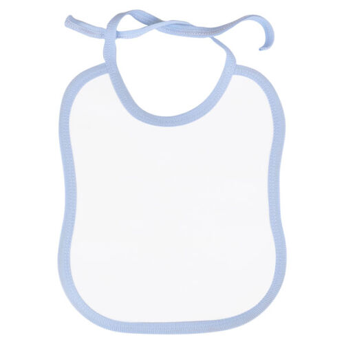 Sublimasyon Pamuk Polyester Mama Önlüğü - Mavi Biyeli - OFİSOMİ-S