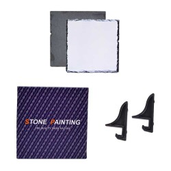 Süblimasyon Parlak Kare Doğal Taş - 4