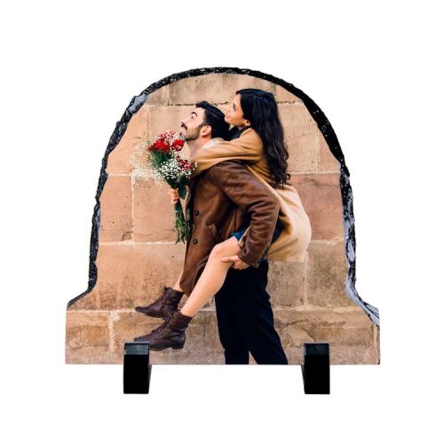 Süblimasyon Parlak Oval Doğal Taş - OFİSOMİ-T