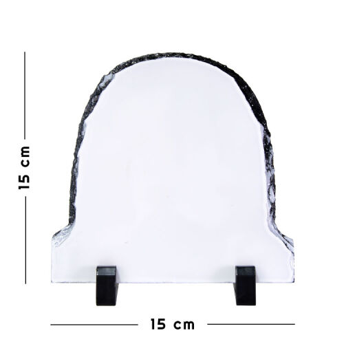 Süblimasyon Parlak Oval Doğal Taş - OFİSOMİ-T (1)