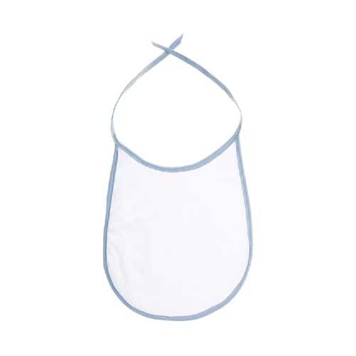 Sublimasyon Polyester Mama Önlüğü - Mavi Biyeli - OFİSOMİ-S