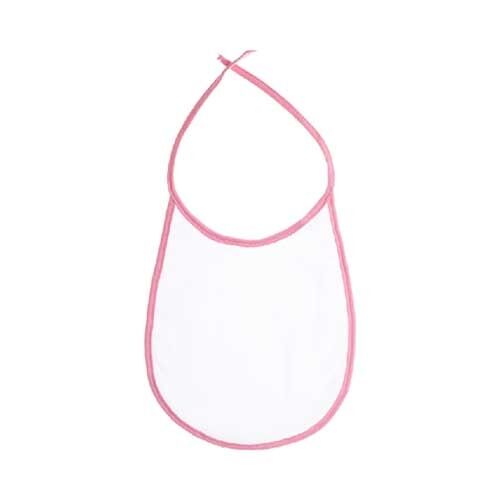 Sublimasyon Polyester Mama Önlüğü - Pembe Biyeli - OFİSOMİ-S (1)