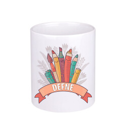 Süblimasyon Porselen Kalemlik -Koli - 3