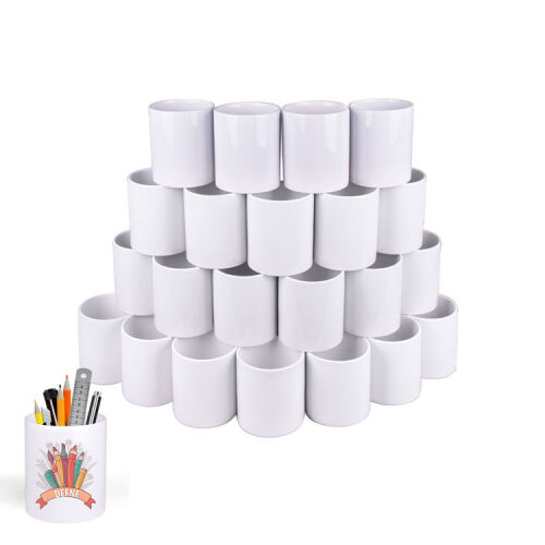 Süblimasyon Porselen Kalemlik -Koli - OFİSOMİ-T