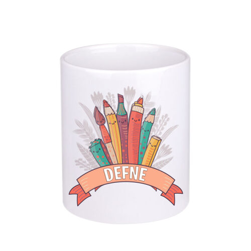 Süblimasyon Porselen Kalemlik - Kutulu - 5