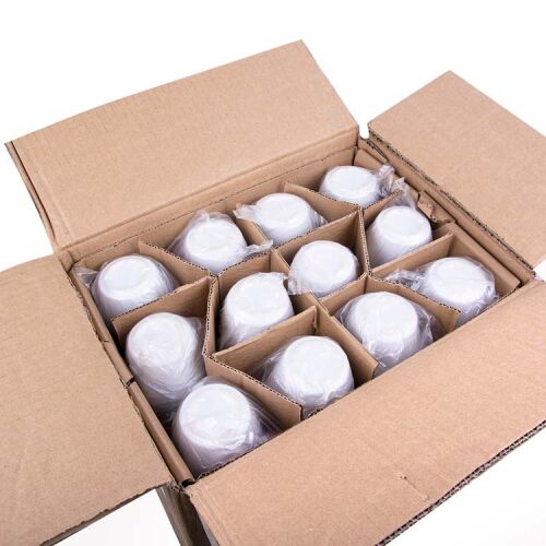 Süblimasyon Porselen Pembe Latte Kupa Bardak - OFİSOMİ-T (1)