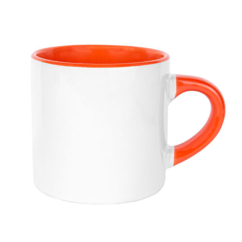 Süblimasyon Porselen Turuncu Nescafe Fincanı - OFİSOMİ-T (1)