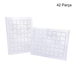 5'li Paket Süblimasyon Puzzle A4 - 42 Parça - 1