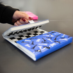 Süblimasyon Satranç Takımı -Mavi - 7