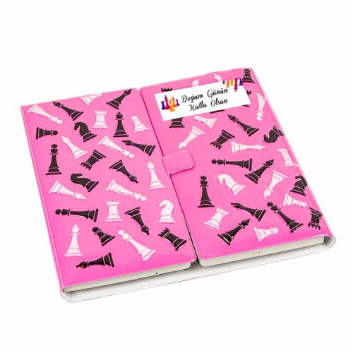 Süblimasyon Satranç Takımı - Pembe - 6