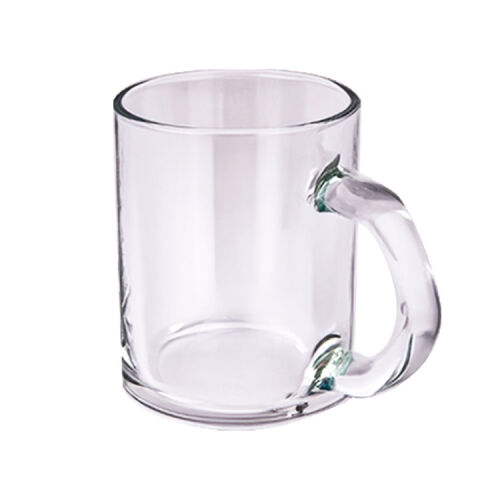 Süblimasyon Şeffaf Cam Kupa Bardak - 4