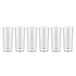 Süblimasyon Şeffaf Rakı Bardağı - 6'lı - 5