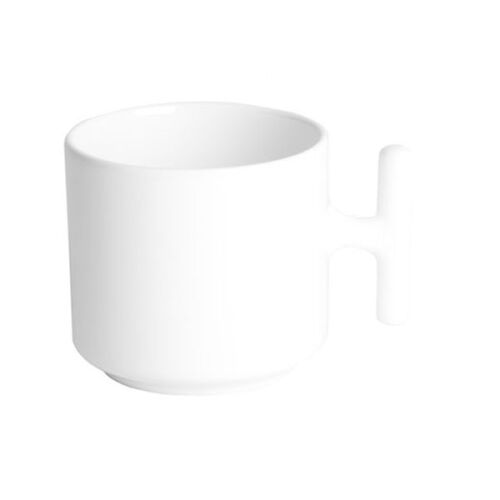 Sublimasyon Seramik Beyaz Kulplu Latte Kupa - Kutulu - OFİSOMİ-S (1)