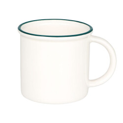 Sublimasyon Seramik Koyu Yeşil Bonny Kupa - Kutulu - 1