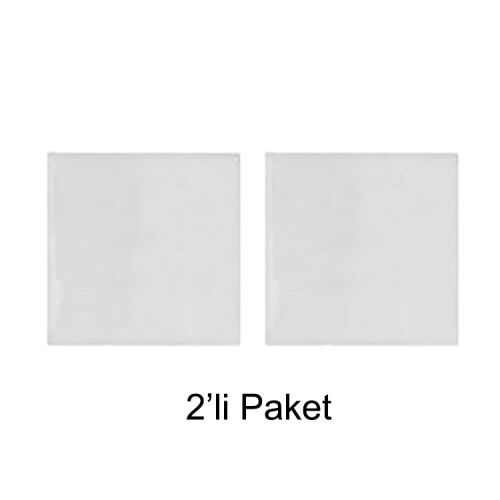10x10cm Süblimasyon Seramik Magnet - 2'li Paket - 2