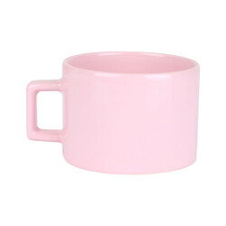 Sublimasyon Seramik Pembe Lüks Fincan - Kutulu - 2